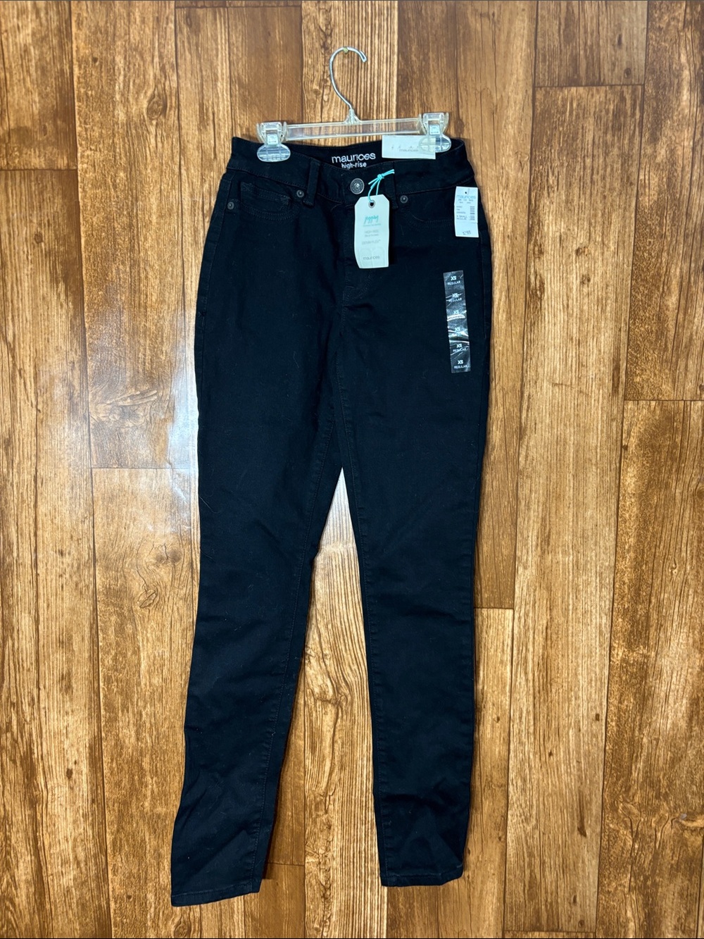 NWT Maurices Women’s Black Jeggings